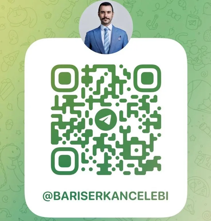 Telegram QR-код — Baris Erkan Celebi