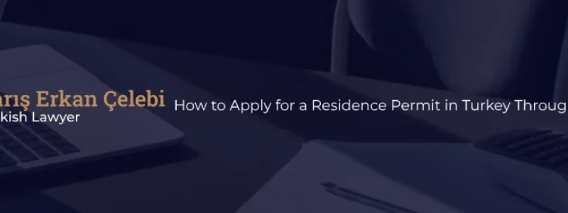 Foreigner submitting residence permit application at a notary office in Turkey with the help of a Turkish law firm.